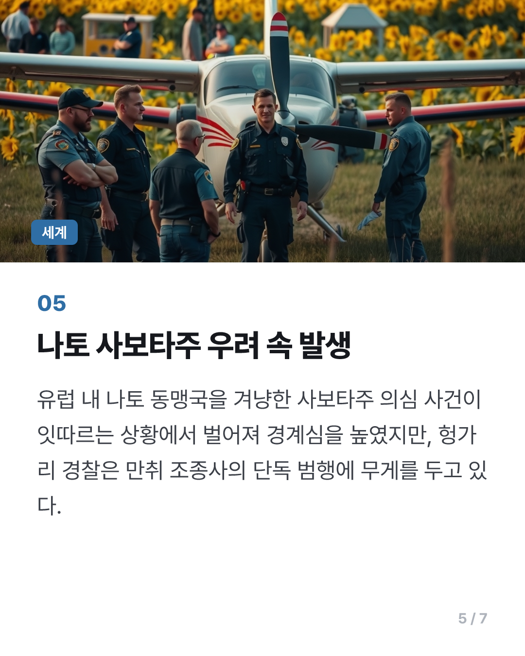 헝가리서 경비행기 훔쳐 원전 접근하다 전투기에 저지돼